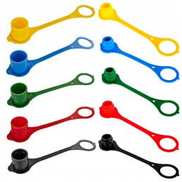 Plug dust cover for euro sockets and plugs