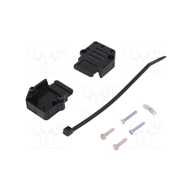 1 pcs x Amphenol Communications Solutions - 863093C09ALF - Enclosure: for D-Sub connectors, D-Sub 9pin,D-Sub HD 15pin