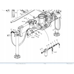 Pressure filter hiab loglift olsbergs pv91 pv90 9826521