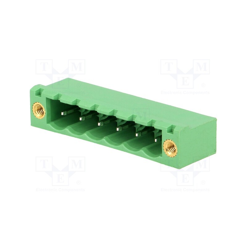 1 pcs x PHOENIX CONTACT - MSTBV 2,5/ 6-GF-5,08 1777112 - Pluggable terminal block, 5.08mm, ways: 6, straight, socket, male