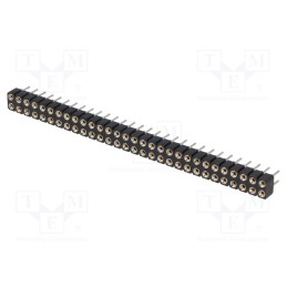1 pcs x CONNFLY - DS1002-01-2*30V13 - Socket, pin strips, female, PIN: 60, turned contacts, straight