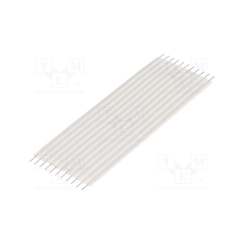 1 pcs x TE Connectivity - 2-1437144-7 - Connector: jumper cable, Cable ph: 2.54mm, L: 76.2mm, straight