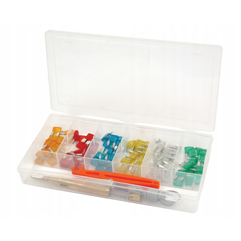 Mini blade fuses, 93-piece assortment