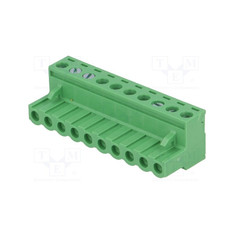 1 pcs x DEGSON ELECTRONICS - 2EDGK5.0-10P-14-00AH - Pluggable terminal block, 5mm, ways: 10, straight, plug, female