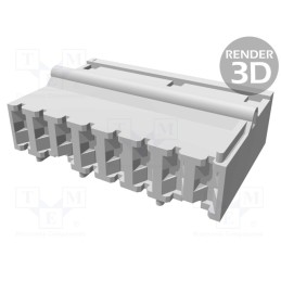 1 pcs x TE Connectivity - 3-928343-8 - Connector: wire-board, AMP Standard Timer, plug, female, PIN: 8