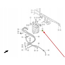 798474 2 cooling system fluid tank