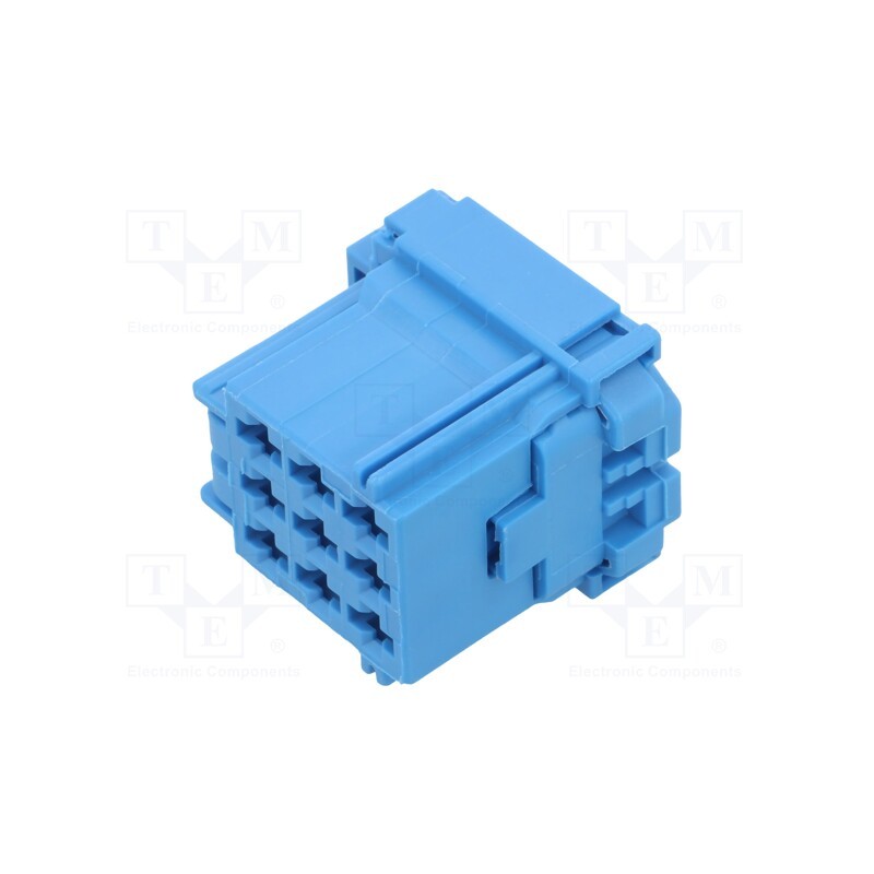 1 pcs x TE Connectivity - 6-968971-1 - Connector: automotive, MCP 2.8, female, plug, for cable, PIN: 9