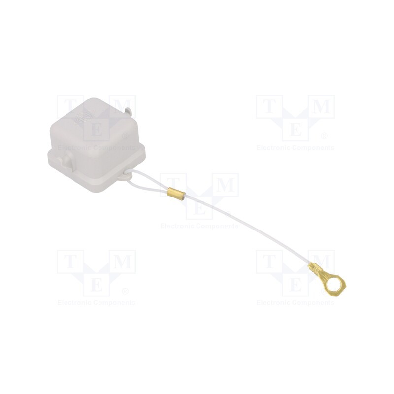 1 pcs x ILME - CK 03 C - Protection cover, CK, size 21.21, Enclos.mat: plastic, -40÷125°C