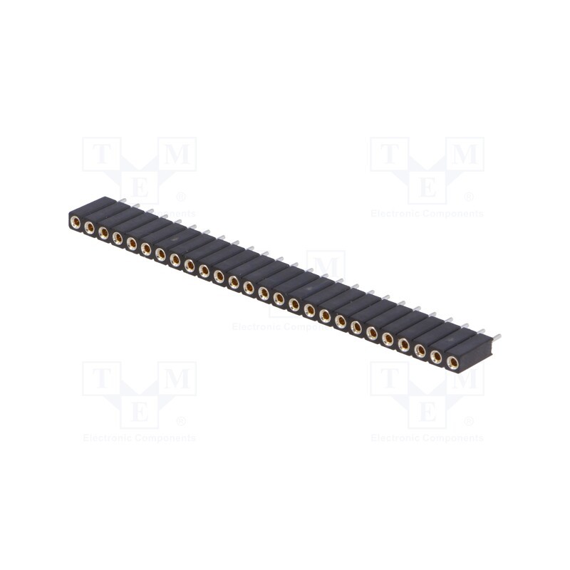 1 pcs x CONNFLY - DS1002-03-1*26131 - Socket, pin strips, female, PIN: 26, turned contacts, straight