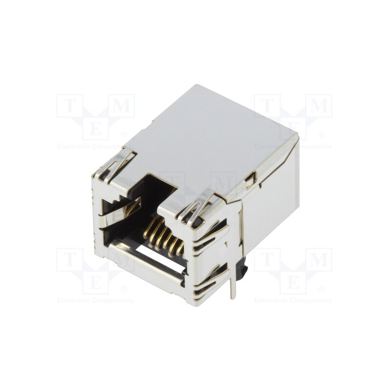 1 pcs x HIROSE - TM21R-5C-88(50) - Socket, RJ45, TM21R, PIN: 8, Cat: 5e, shielded, gold-plated, on PCBs