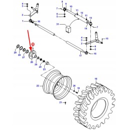 D43000300 rear wheel grease lubricator
