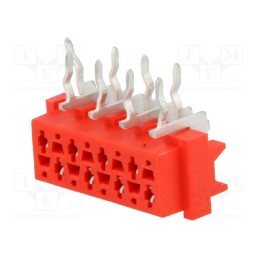 1 pcs x TE Connectivity - 7-215460-8 - Micro-MaTch, socket, female, PIN: 8, THT, on PCBs, Layout: 2x4