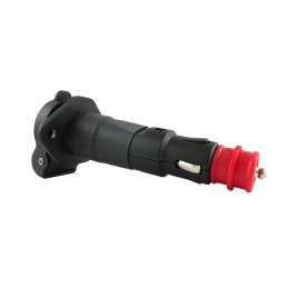 Adapter from cigarette lighter socket to 3-pin socket
