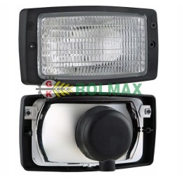 Halogen lamp with frame h3 12v lpr8 37578 zetor