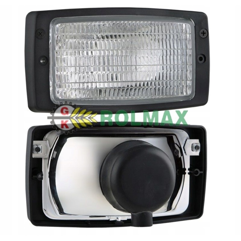 Halogen lamp with frame h3 12v lpr8 37578 zetor