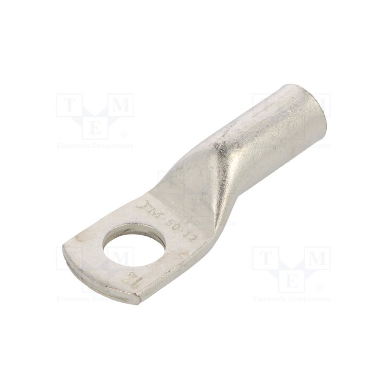 1 pcs x BM GROUP - BM80849 - Tip: ring tube, M12, 50mm2, crimped, for cable, straight, tinned