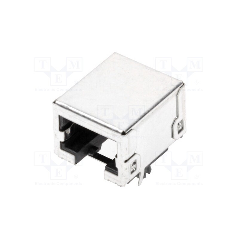 1 pcs x MOLEX - 956223981 - Socket, RJ45, PIN: 8, Cat: 3, shielded, Layout: 8p8c, THT, angled 90°