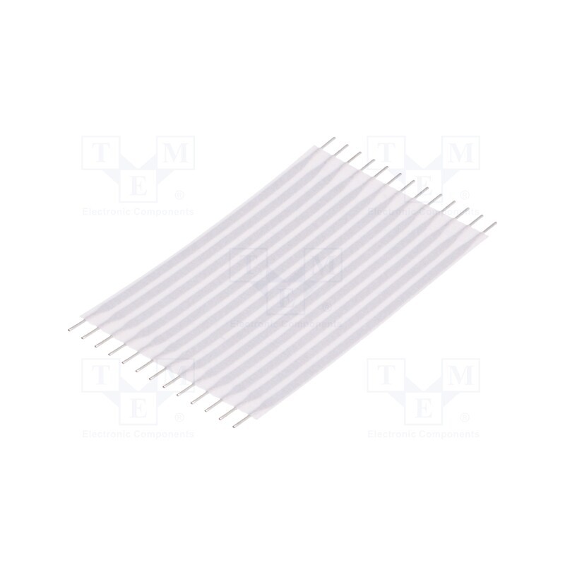 1 pcs x TE Connectivity - 3-1437142-3 - Connector: jumper cable, Cable ph: 2.54mm, L: 50.8mm, straight