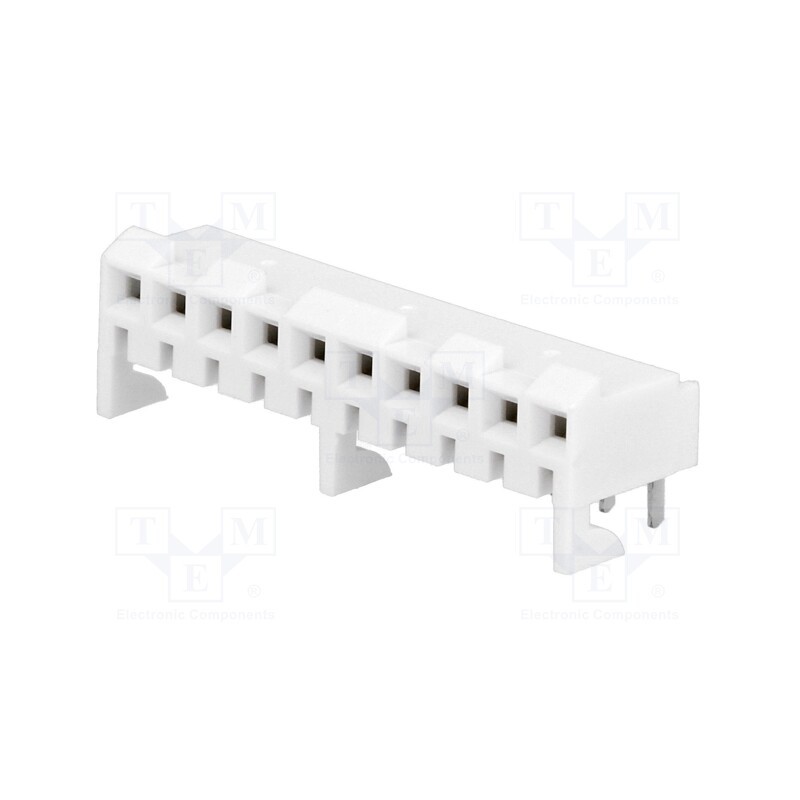 1 pcs x MOLEX - 9483105 - Socket, wire-board, female, 3.96mm, PIN: 10, THT, on PCBs