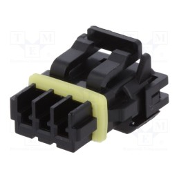 1 pcs x MOLEX - 521170341 - Connector: wire-wire, Mizu-P25, female, plug, for cable, PIN: 3