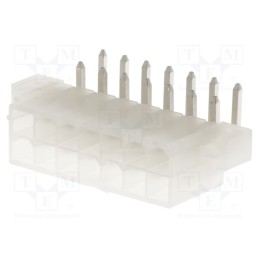 1 pcs x MOLEX - 39291148 - Socket, wire-board, male, Mini-Fit Jr, 4.2mm, PIN: 14, THT, holders