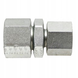 Straight connector adapter ga 3 4 fs bsp x 3 4 fs bsp