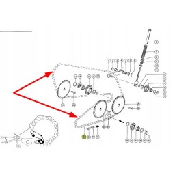 820357 0 roller chain re 480 x 244 rollers