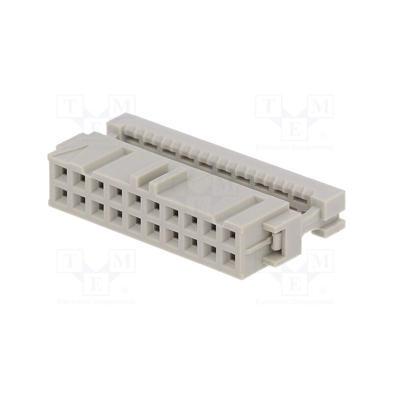 1 pcs x TE Connectivity - 2-215882-0 - Plug, IDC, female, PIN: 20, IDC, for ribbon cable, 1.27mm
