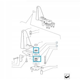 Roller bearing new holland 26799930