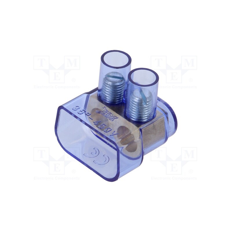 1 pcs x BM GROUP - BM9435 - Terminal block, screw terminal, 35mm2, 450V, ways: 1, terminals: 2