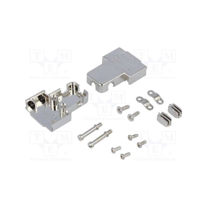 1 pcs x ENCITECH - 6550-0100-01 - Enclosure: for D-Sub connectors, D-Sub 9pin,D-Sub HD 15pin