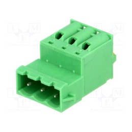 1 pcs x PHOENIX CONTACT - FKIC 2,5/ 3-ST-5,08-RN 1925870 - Pluggable terminal block, Contacts ph: 5.08mm, ways: 3, straight