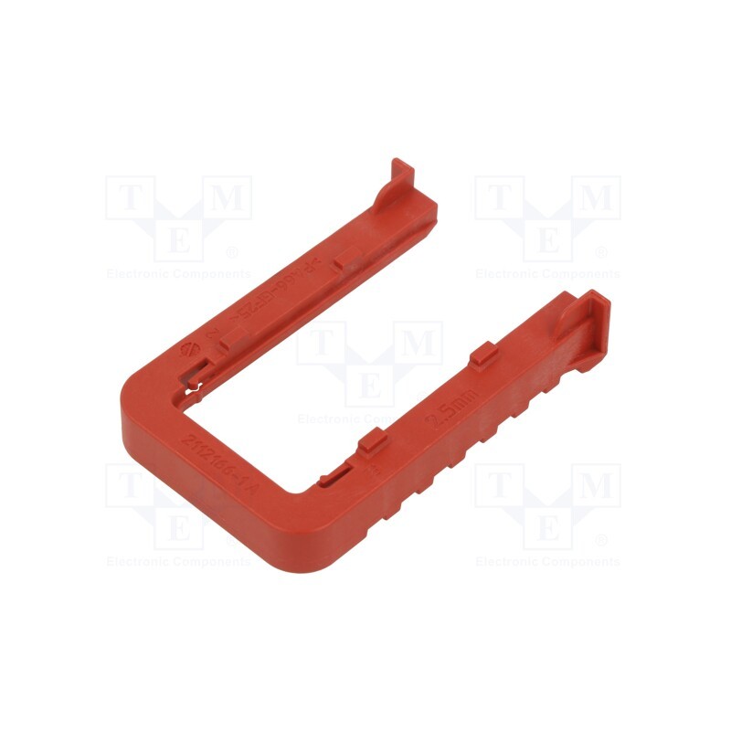 1 pcs x TE Connectivity - 2112166-1 - Accessories: secondary lock, LEAVYSEAL, PIN: 21, red