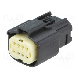 1 pcs x MOLEX - 334724801 - Connector: wire-wire, MX150, female, plug, for cable, PIN: 8, 3.5mm