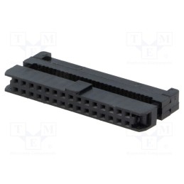 1 pcs x Amphenol Communications Solutions - T826130A201CEU - Plug, IDC, female, PIN: 30, with cable clamp, IDC, for ribbon cable