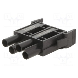 1 pcs x AMPHENOL - C146B04002E8 - Connector: HDC, module, female, C146,heavy|mate M, PIN: 4, 630V