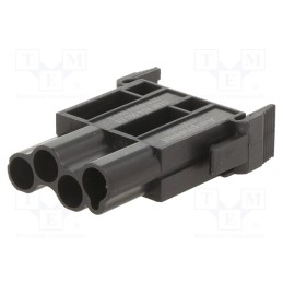 1 pcs x AMPHENOL - C146A04002E8 - Connector: HDC, module, male, C146,heavy|mate M, PIN: 4, 630V