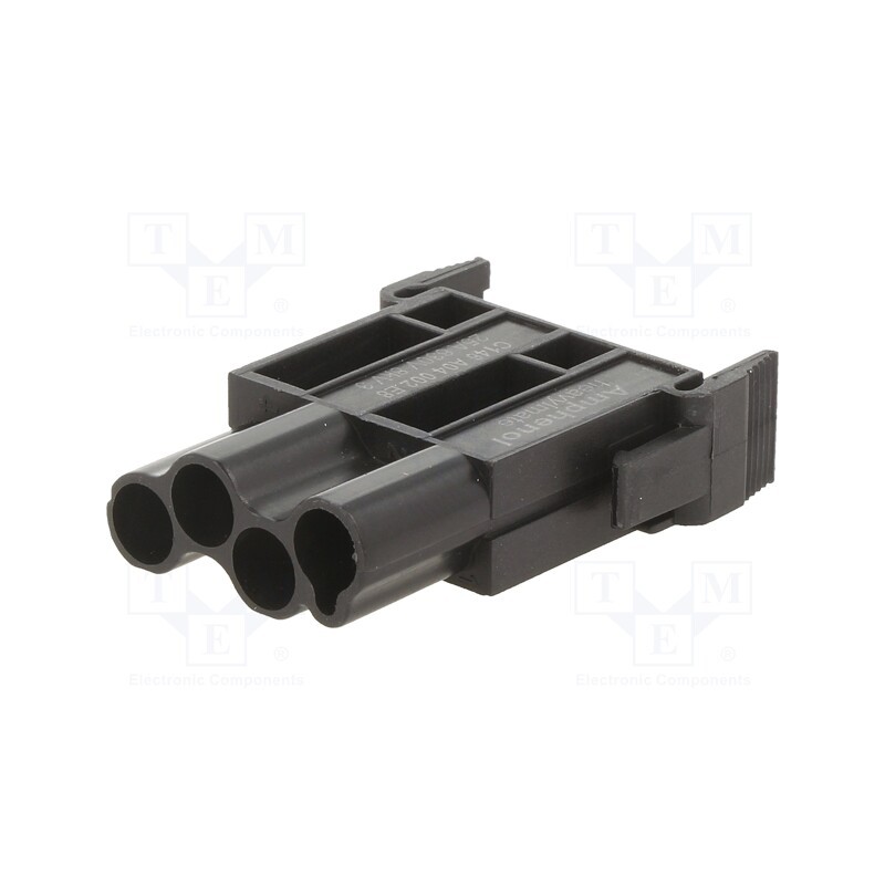 1 pcs x AMPHENOL - C146A04002E8 - Connector: HDC, module, male, C146,heavy|mate M, PIN: 4, 630V