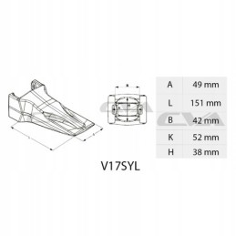 buckets backhoe loader excavator 523 02800 11884312 11988296 v17syl