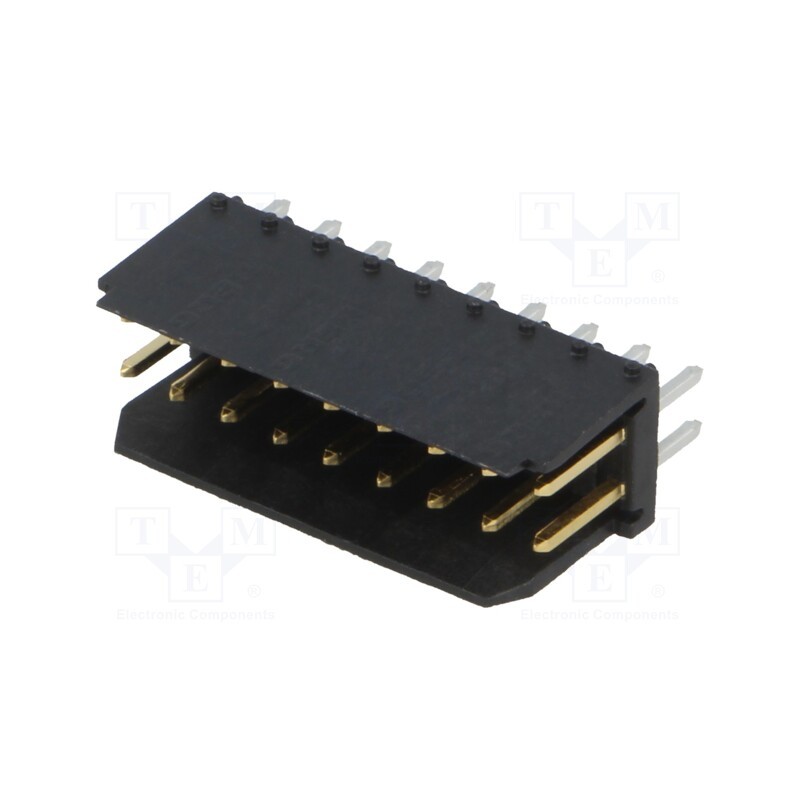 1 pcs x Amphenol Communications Solutions - 76385-309LF - Socket, wire-board, male, Dubox®, 2.54mm, PIN: 18, THT, 3A, straight