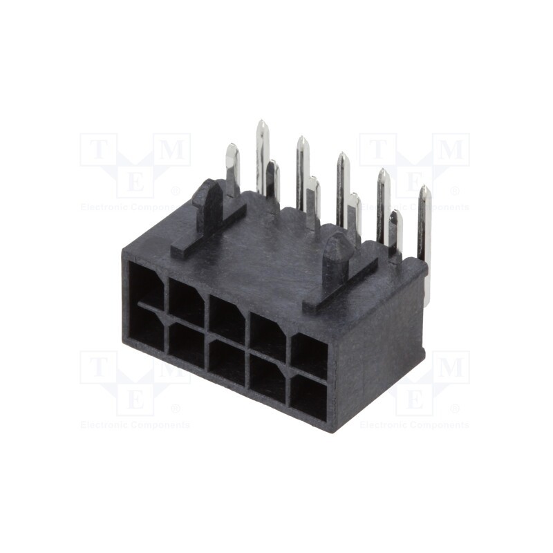 1 pcs x MOLEX - 2125281000 - Socket, wire-board, male, Micro-Fit+, 3mm, PIN: 10, with contacts