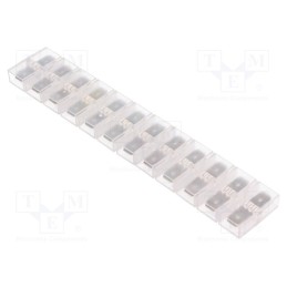 1 pcs x VOGT - 387224 - Connector: terminal block, 6.3x0,8mm connectors, max.75°C, 300V