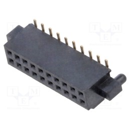 1 pcs x HARWIN - M50-4301045 - 10+10 Pos. Female DIL Vertical SMT Conn.