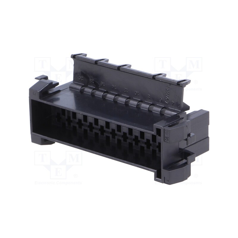 1 pcs x TE Connectivity - 929505-7 - Connector: wire-wire, JPT, male, plug, for cable, PIN: 22, black