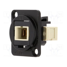 1 pcs x CLIFF - CP30216MB - Connector: fiber optic, coupler, multi mode simplex (MM), FT