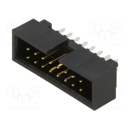 1 pcs x MOLEX - 702461601 - 2.54mm CGrid Hdr Shrd /Slt .38AuLF 16Ckt