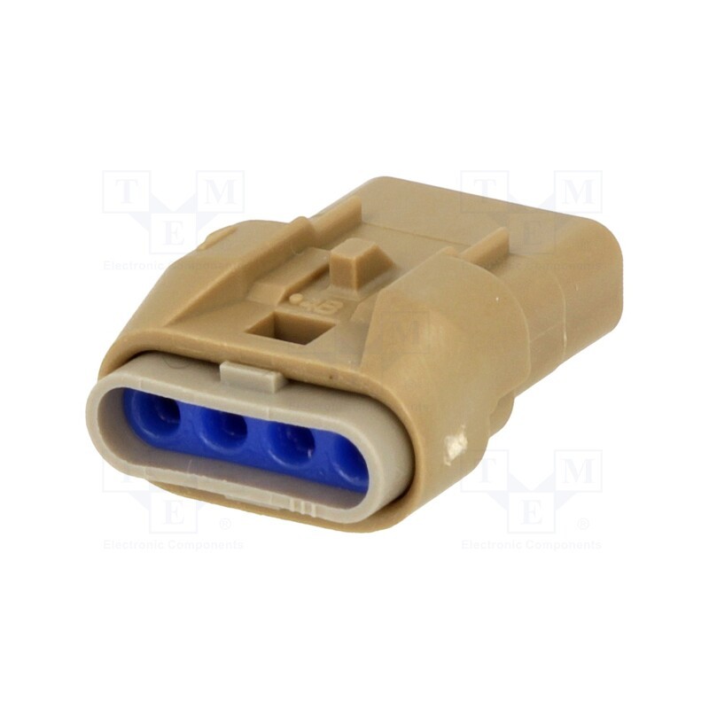 1 pcs x MOLEX - 52213-0417 - Connector: wire-wire, Mizu-P25, female, plug, for cable, PIN: 4
