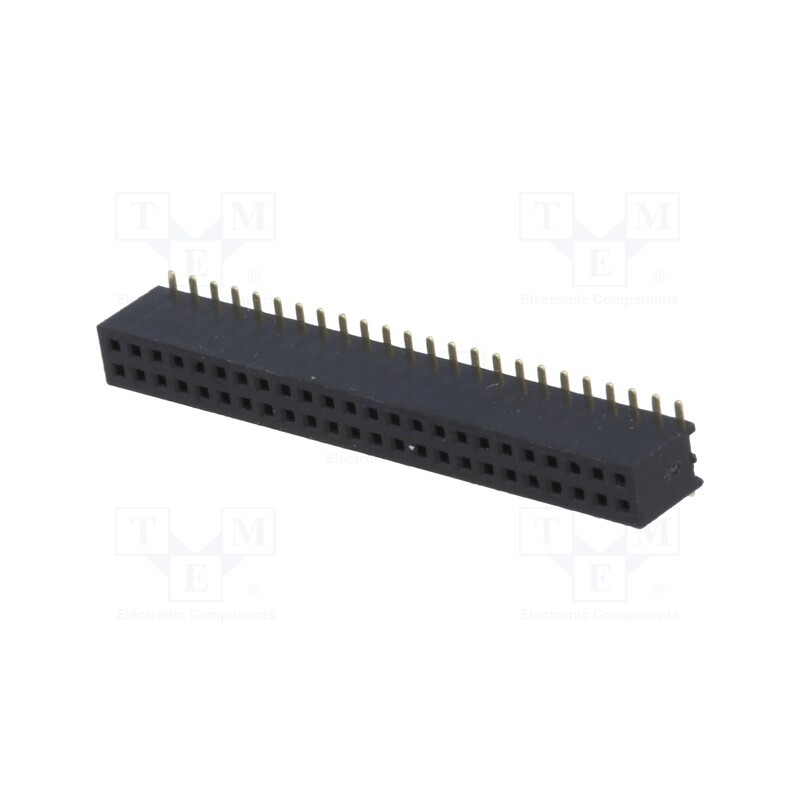 1 pcs x CONNFLY - DS1065-05-2*24S8BS - Socket, pin strips, female, PIN: 48, straight, 1.27mm, SMT, 2x24