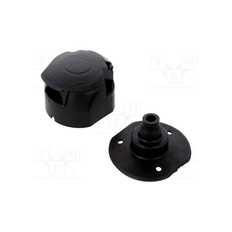 1 pcs x TESAT - G12-T7-52NIG - Connector: automotive, socket, for panel mounting, PIN: 7, 12VDC