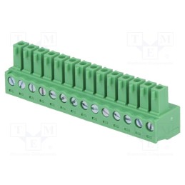 1 pcs x DEGSON ELECTRONICS - 15EDGK-3.81-14P-14-00A(H) - Pluggable terminal block, 3.81mm, ways: 14, straight, plug, female